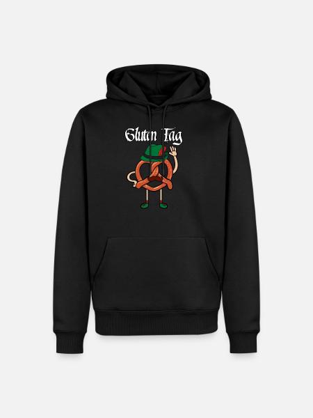 Gluten Day - Men’s Premium Organic Hoodie - black