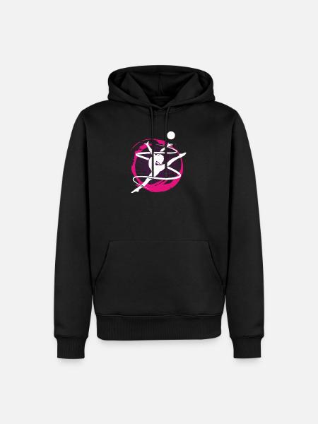 Gymnastics gymnast gymnastics - Men’s Premium Organic Hoodie - black