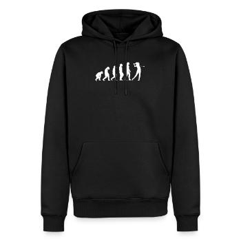 Golf Golfer Golf Course Gift Golf Club Funny - Men’s Premium Organic Hoodie - black - Front - Nico (187cm)