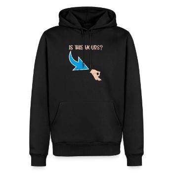 Ok Hand Streich Meme Komiker Kreisspiel - Männer Premium Bio Hoodie - Schwarz - Vorne - Nico (187cm)