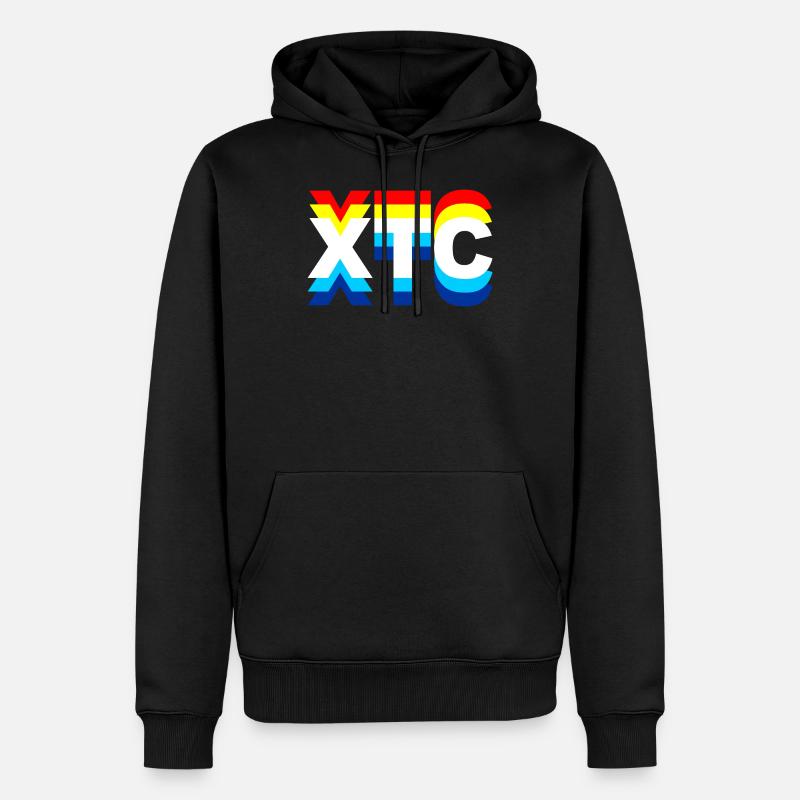 XTC, Ecstasy, Drogen - Männer Premium Bio Hoodie - Schwarz