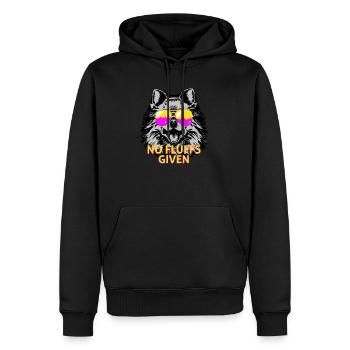 Lustiges Zwergspitz Besitzer - Männer Premium Bio Hoodie - Schwarz - Vorne - Nico (187cm)