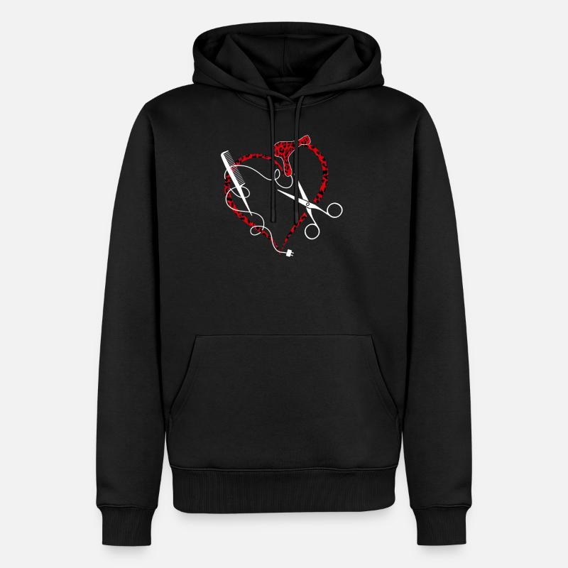 Maître coiffeur - Sweat à capuche Premium bio Homme - noir