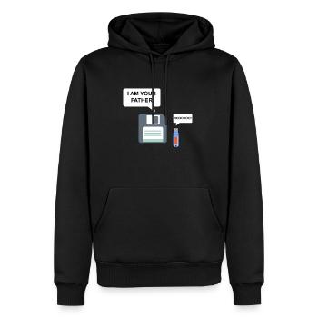 Programmierer Lustige Geschenkidee - Männer Premium Bio Hoodie - Schwarz - Vorne - Nico (187cm)