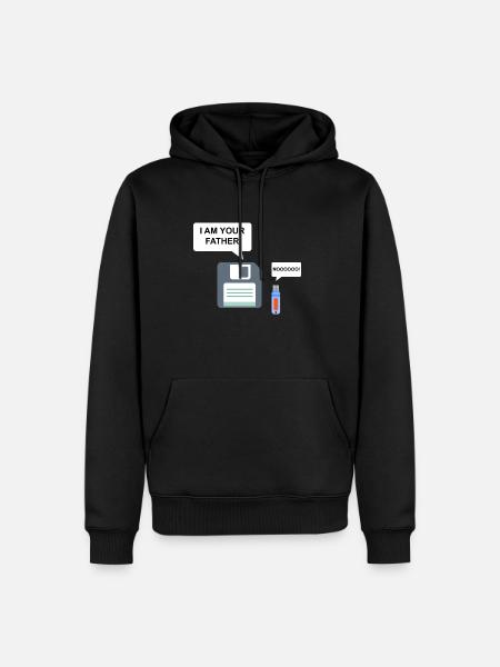 Programmierer Lustige Geschenkidee - Männer Premium Bio Hoodie - Schwarz