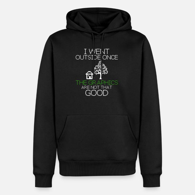Programmierer Lustige Geschenkidee - Männer Premium Bio Hoodie - Schwarz