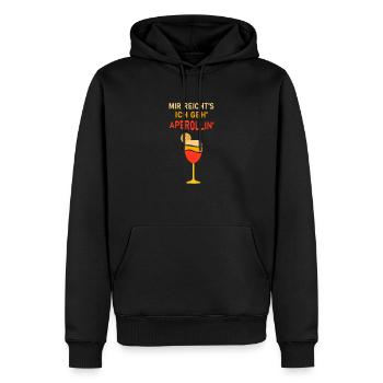 Aperollin' Sommergetränk 2020 Aperoliker Geschenk - Männer Premium Bio Hoodie - Schwarz - Vorne - Nico (187cm)