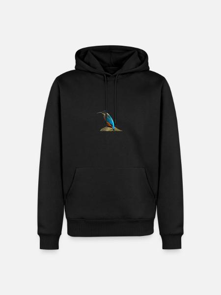 Bird gift children - Men’s Premium Organic Hoodie - black