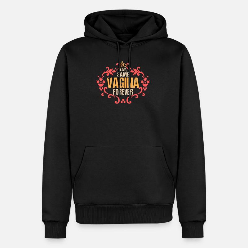 Junggesellenabschied Bräutigam Braut Junggeselle - Männer Premium Bio Hoodie - Schwarz