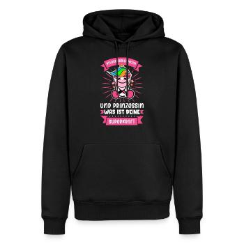 Pflegeassistentin Pflegerin Pflegekraft Geschenk - Männer Premium Bio Hoodie - Schwarz - Vorne - Nico (187cm)