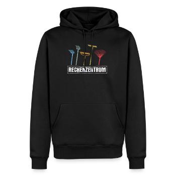 Rechenzentrum Gärtner Gärtnerei Garten Geschenkide - Männer Premium Bio Hoodie - Schwarz - Vorne - Nico (187cm)