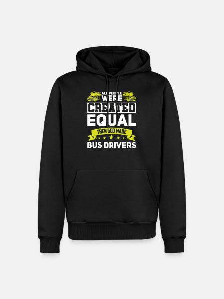 Bus Driver Bus Driver School Bus Driver Gift - Men’s Premium Organic Hoodie - black