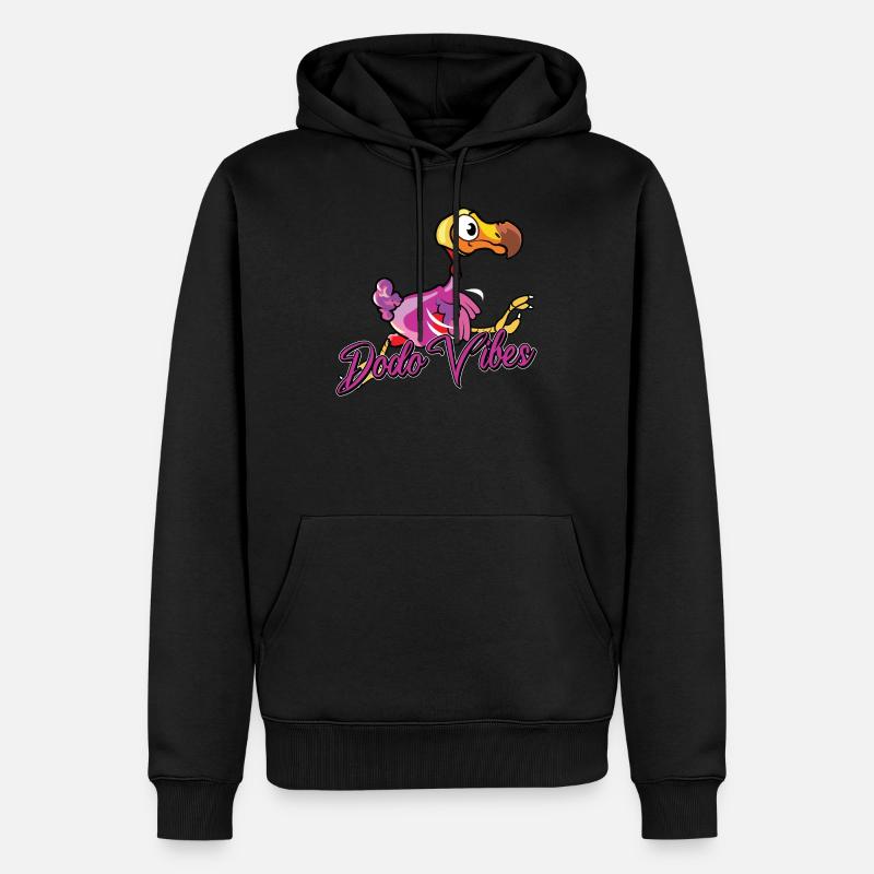 Dodo Mauritius Vogel Dronte - Sweat à capuche Premium bio Homme - noir