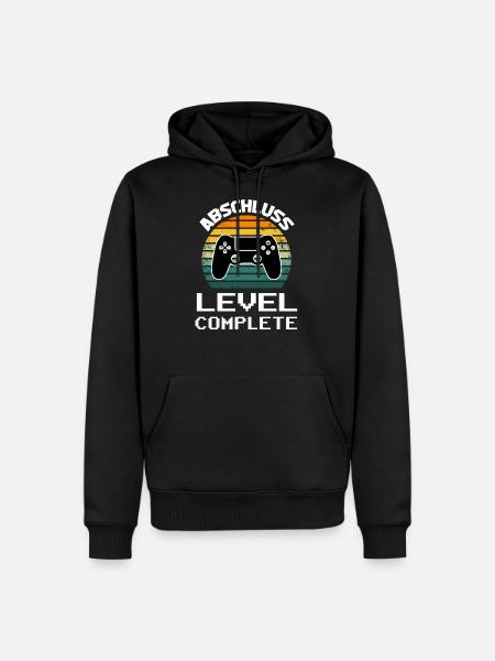 Abschluss Grundschule Schulabschluss Geschenk - Männer Premium Bio Hoodie - Schwarz
