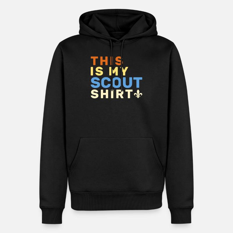 Scouting Scouting Gift - Men’s Premium Organic Hoodie - black