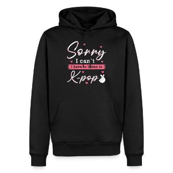 K-Pop K-Pop Geschenk - Männer Premium Bio Hoodie - Schwarz - Vorne - Nico (187cm)