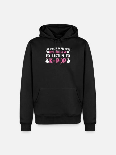 K-Pop K-Pop Gift - Men’s Premium Organic Hoodie - black