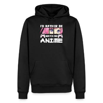 Anime Anime Geschenk - Männer Premium Bio Hoodie - Schwarz - Vorne - Nico (187cm)