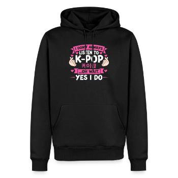 K-Pop K-Pop Koreanisches Geschenk - Männer Premium Bio Hoodie - Schwarz - Vorne - Nico (187cm)