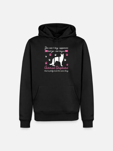 German Shepherd German Shepherd - Men’s Premium Organic Hoodie - black