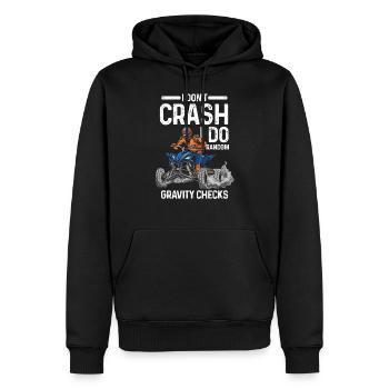Quad-Quad-Radtour Quad Geschenk - Männer Premium Bio Hoodie - Schwarz - Vorne - Nico (187cm)