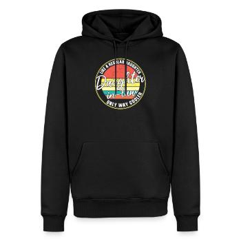 Schwiegertochter Schwiegertochter Geschenk - Männer Premium Bio Hoodie - Schwarz - Vorne - Nico (187cm)