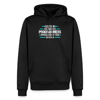 Computerprogrammierer Informatik Geschenk - Männer Premium Bio Hoodie - Schwarz - Vorne - Nico (187cm)