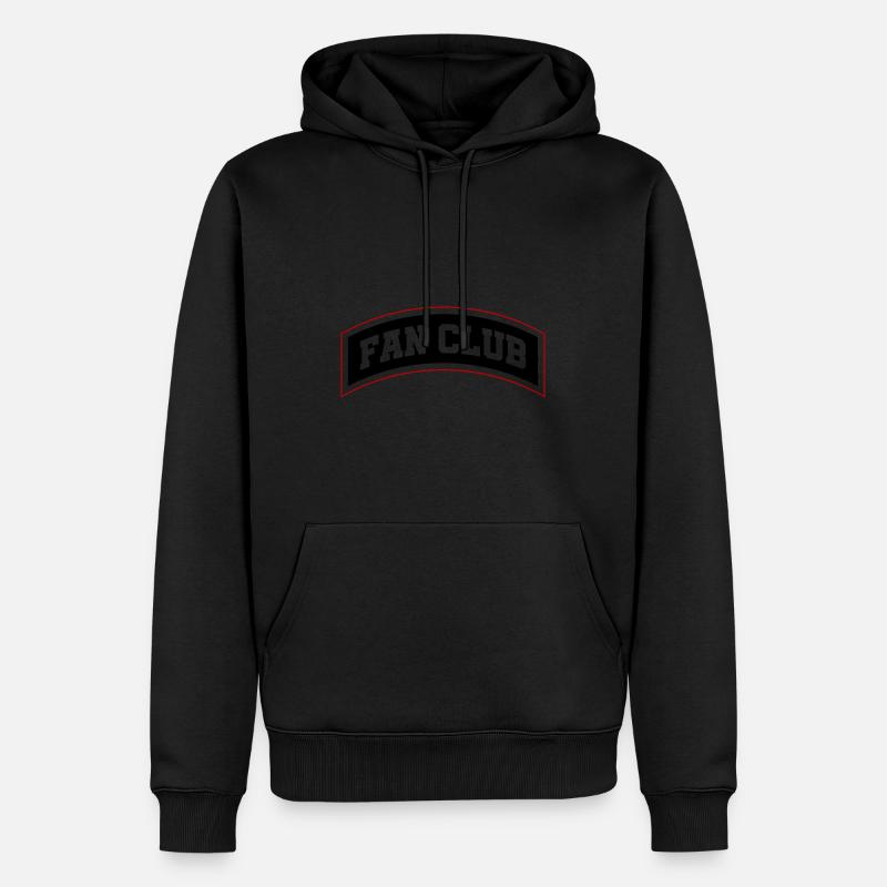 Membre du Fan Club - Sweat à capuche Premium bio Homme - noir
