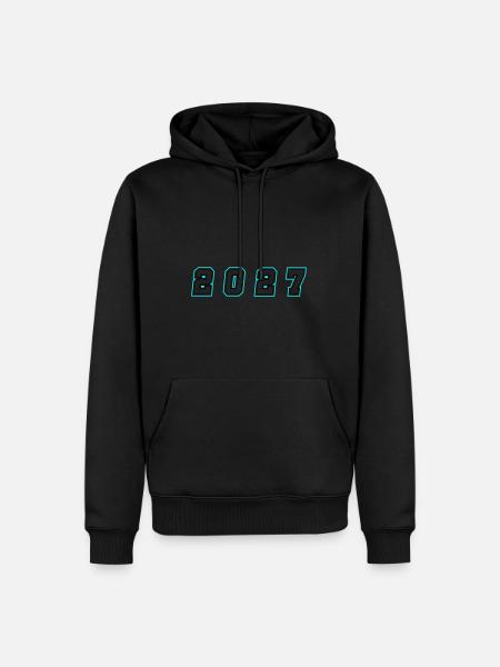 2027 year number - Men’s Premium Organic Hoodie - black