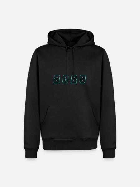 2025 Year Number - Men’s Premium Organic Hoodie - black