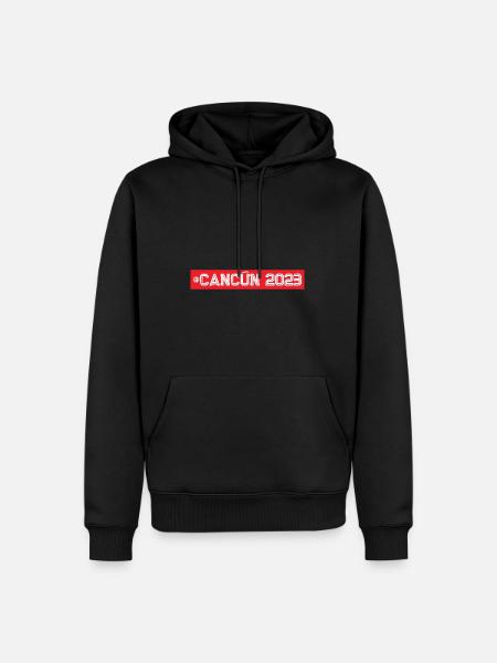 Cancun 2023 - Männer Premium Bio Hoodie - Schwarz