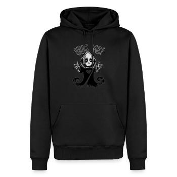 Süßer tod - Männer Premium Bio Hoodie - Schwarz - Vorne - Nico (187cm)