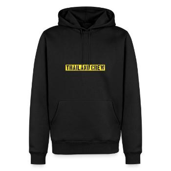 Thailand Crew - Männer Premium Bio Hoodie - Schwarz - Vorne - Nico (187cm)