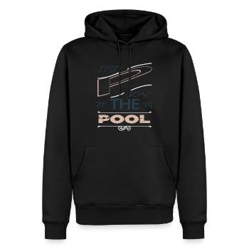 birthday cool cycling funny swimming tshirts humor - Männer Premium Bio Hoodie - Schwarz - Vorne - Nico (187cm)