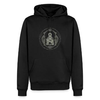 Octopus Diving Nature Park Cabo de Gata Almeria - Sweat à capuche Premium bio Homme - noir - Devant - Nico (187cm)
