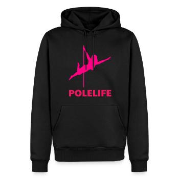 Pole Dance Stangentänzerin - Männer Premium Bio Hoodie - Schwarz - Vorne - Nico (187cm)