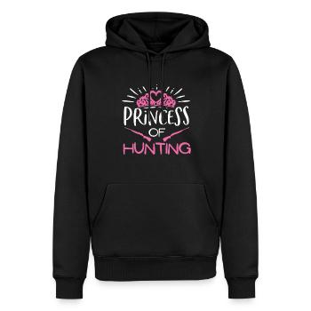 Prinzessin Der Jagd - Männer Premium Bio Hoodie - Schwarz - Vorne - Nico (187cm)