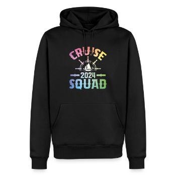 Cruise Group 2024 - Men’s Premium Organic Hoodie - black - Front - Nico (187cm)