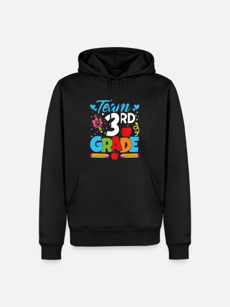 Team 3rd Year - Men’s Premium Organic Hoodie - black