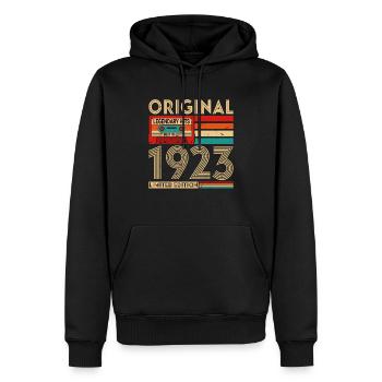 Original legendäre Hits Das Beste von 1923 - Männer Premium Bio Hoodie - Schwarz - Vorne - Nico (187cm)