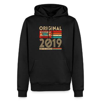 Original Legendary Hits Das Beste von 2019 - Männer Premium Bio Hoodie - Schwarz - Vorne - Nico (187cm)