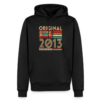 Succès Légendaires Originaux Le Meilleur De 2013 - Sweat à capuche Premium bio Homme - noir - Devant - Nico (187cm)