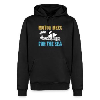 Motorräder Für Das Meer - Jet Ski - Männer Premium Bio Hoodie - Schwarz - Vorne - Nico (187cm)