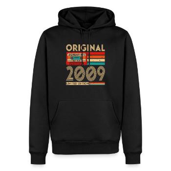 Original Legendary Hits Das Beste von 2009 - Männer Premium Bio Hoodie - Schwarz - Vorne - Nico (187cm)