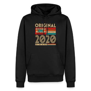 Succès Légendaires Originaux Le Meilleur De 2020 - Sweat à capuche Premium bio Homme - noir - Devant - Nico (187cm)