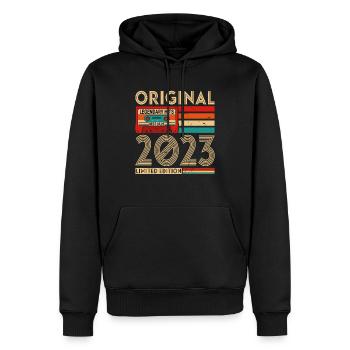 Original legendäre Hits Das Beste von 2023 - Männer Premium Bio Hoodie - Schwarz - Vorne - Nico (187cm)