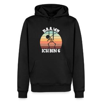Children's Dabbing Birthday Shirt 6 Years Boys - Männer Premium Bio Hoodie - Schwarz - Vorne - Nico (187cm)