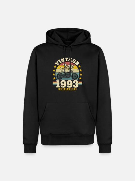Birthday Gift - July 1993 - Men’s Premium Organic Hoodie - black