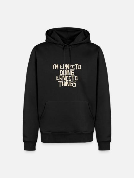 I'm Ernesto doing Ernesto things - Men’s Premium Organic Hoodie - black