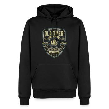 Legendäres Geburtsjahr 1983 - Männer Premium Bio Hoodie - Schwarz - Vorne - Nico (187cm)